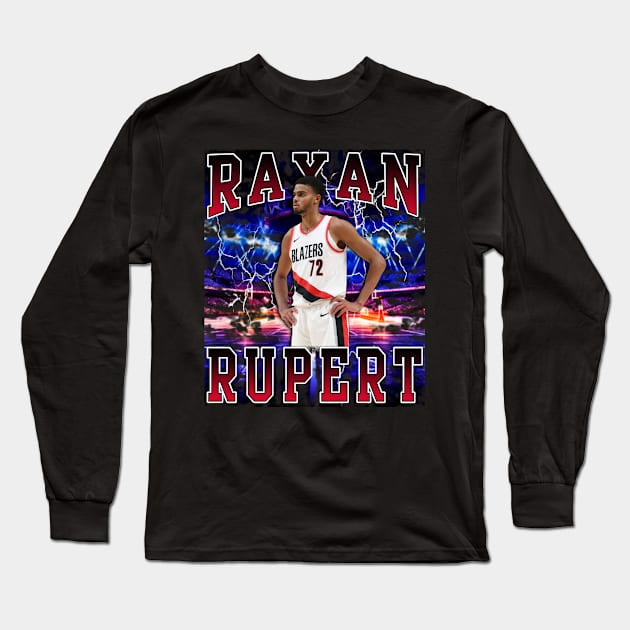 Rayan Rupert Long Sleeve T-Shirt by Gojes Art